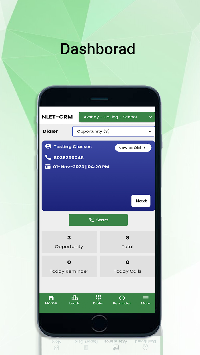 NLET CRM Dialer