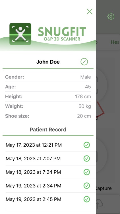 SnugFit O&P 3D Scanner