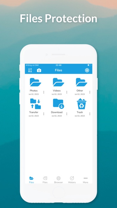 Files Protection Screenshot
