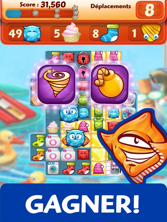 Screenshot #5 pour Dreamland Story Jeu de match 3