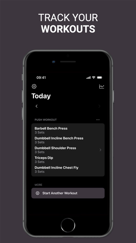 #1. Set & Rep Counter Workout Log (iOS) By: Ten Labs Ltd