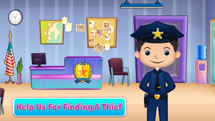Pretend Police station Game screenshot-6
