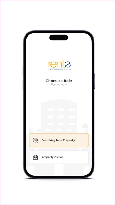 RenteApp Screenshot
