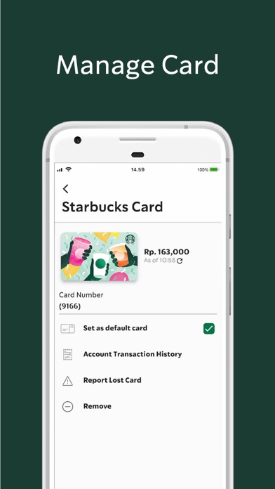 Starbucks Indonesia Screenshot