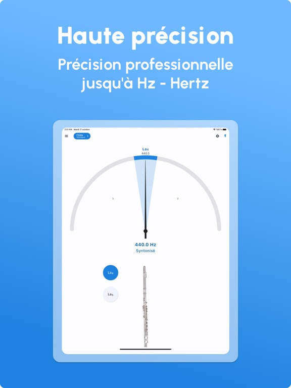 Screenshot #6 pour Accordeur de Flûte - LikeTones