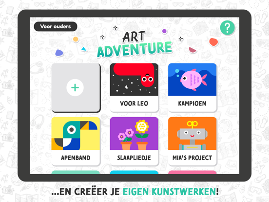 Art Adventure - Art Studio iPad app afbeelding 2