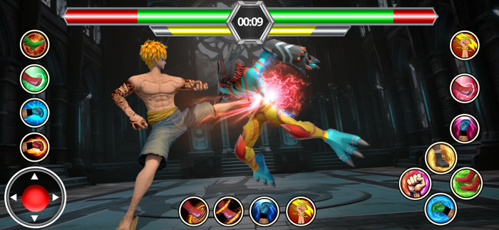 Anime Kung fu Karate Fight