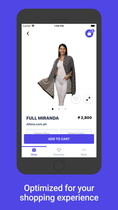 Screenshot #3 pour ALLENA Shop