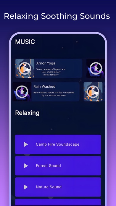 Mind Ease: Stress Relief App Screenshot