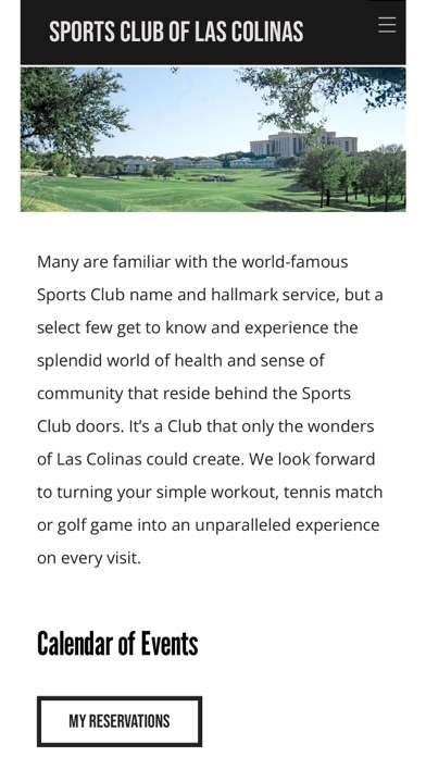Sports Club of Las Colinas Screenshot