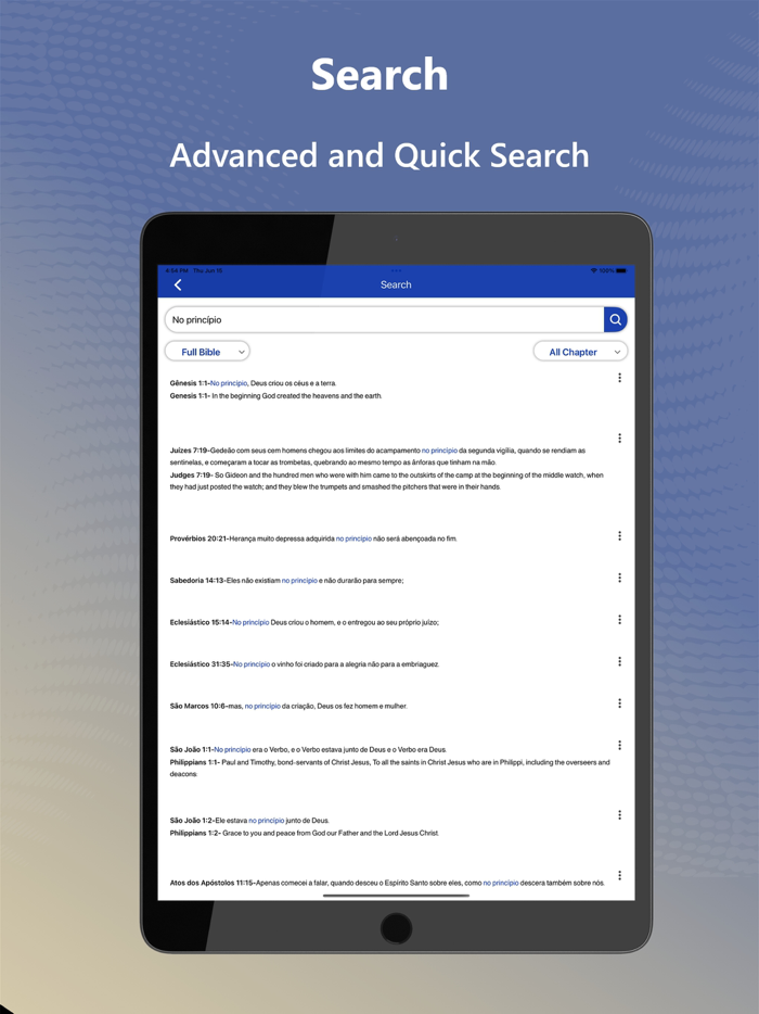Bíblia Português e Inglês