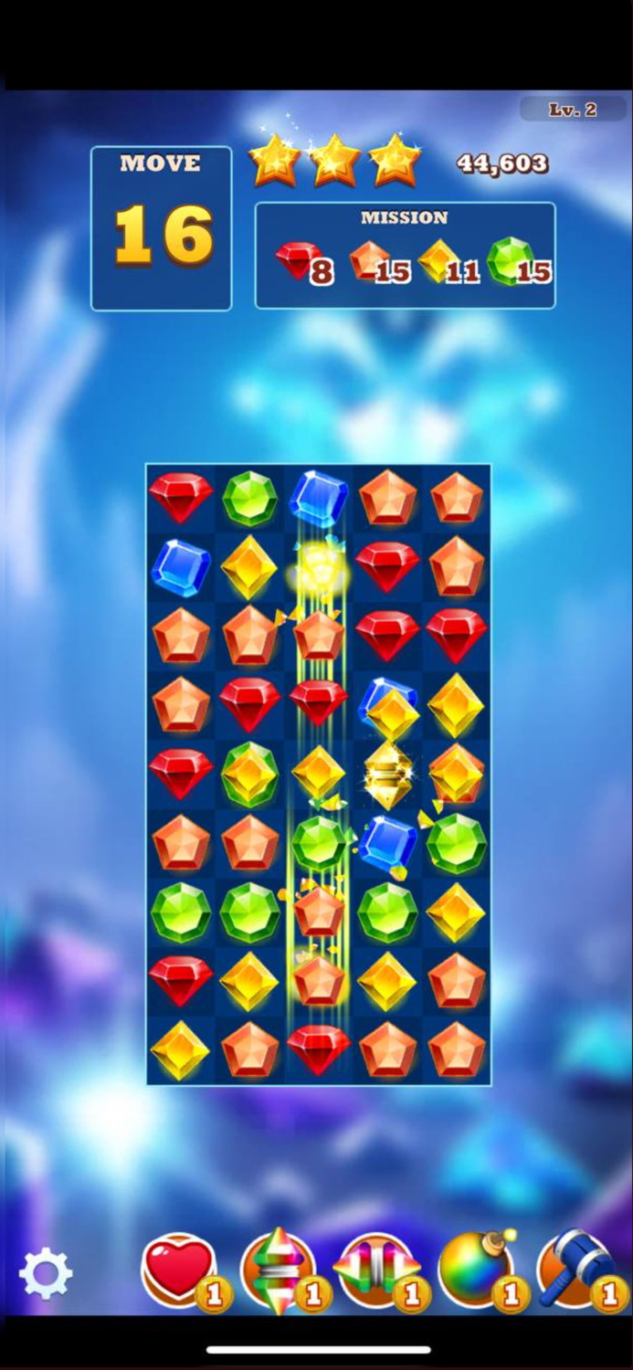 Jewels Blast Break The Gems