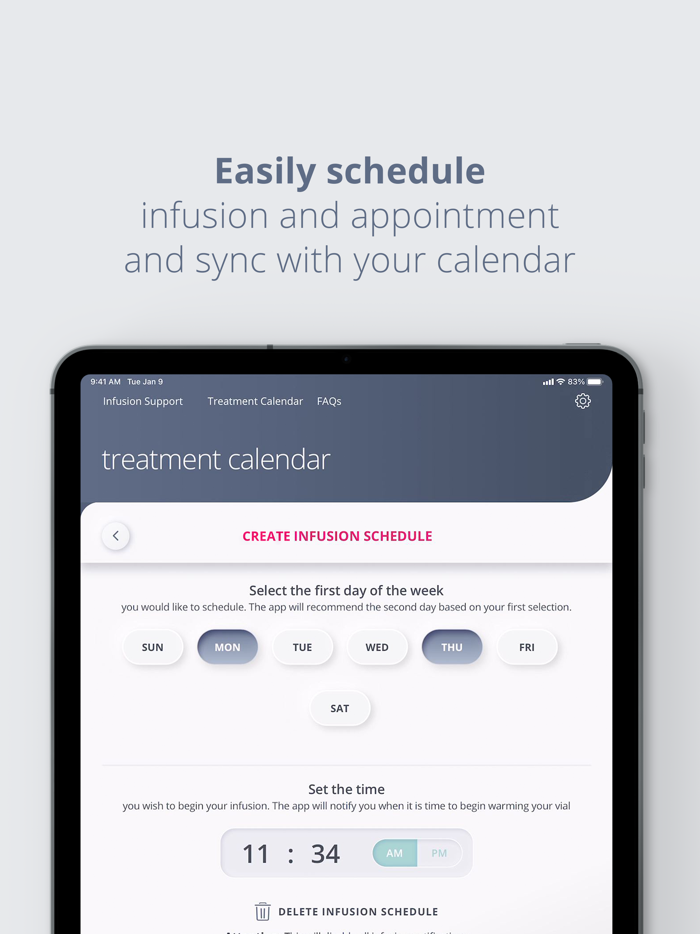 My Infusion Tracker™