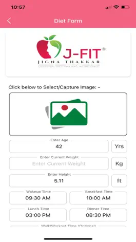 Game screenshot J fit by dietician Jigna hack