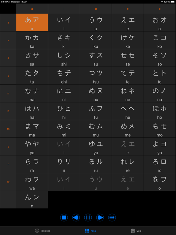 Screenshot #4 pour Phonétique japonaise