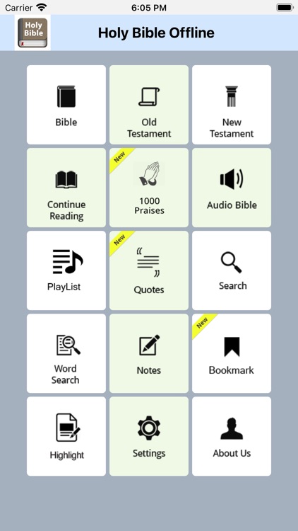 Holy Bible Offline iPhone