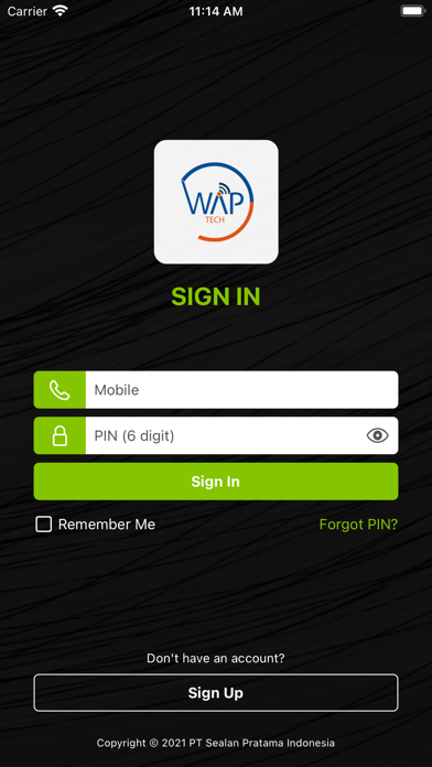 WapTech Screenshot