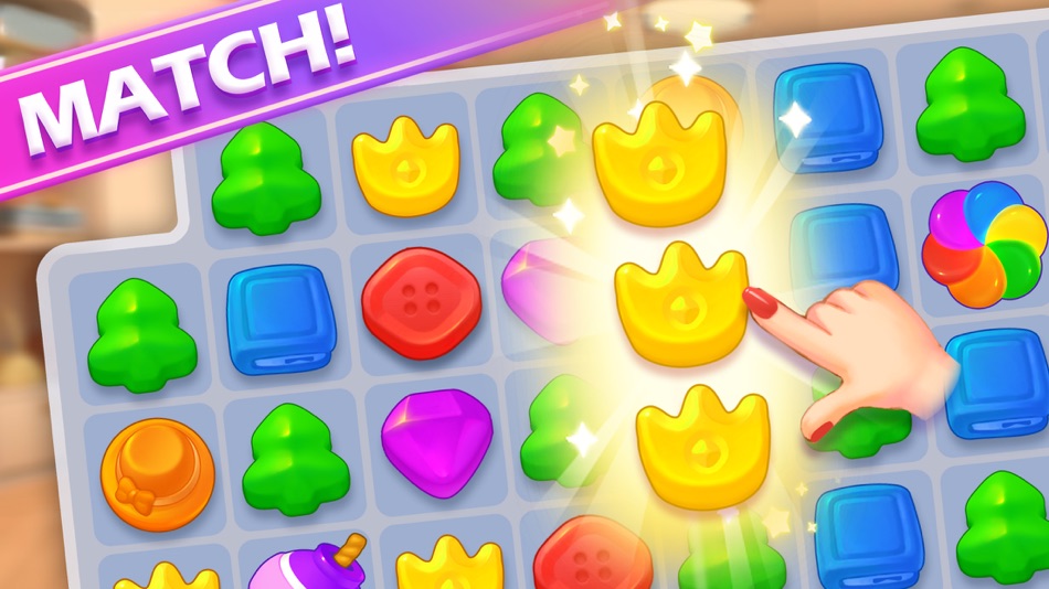 #3. Makeover Master & Chic Match 3 (iOS) 由: Super Beauty Games