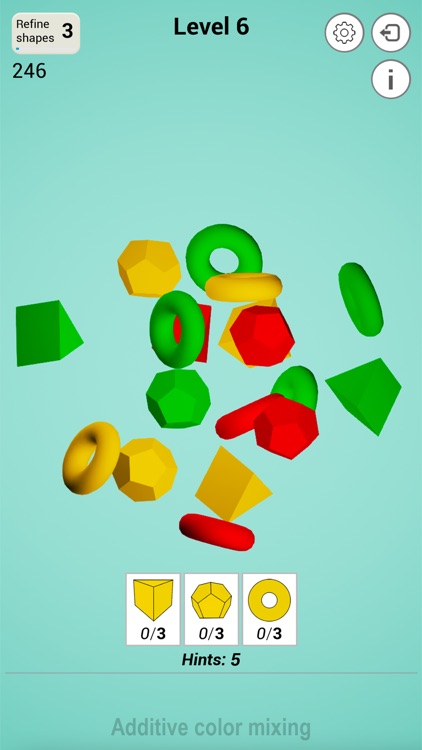 Match 3D Shapes