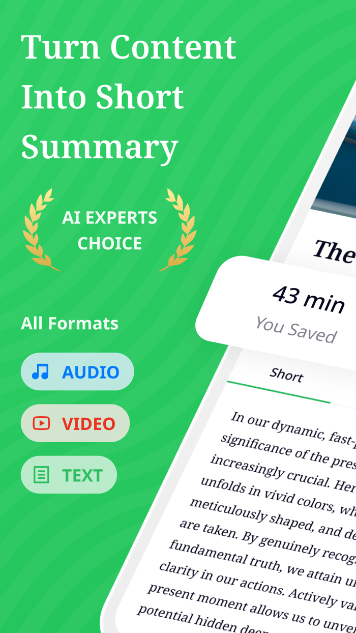 Shortly AI. Summarize any file