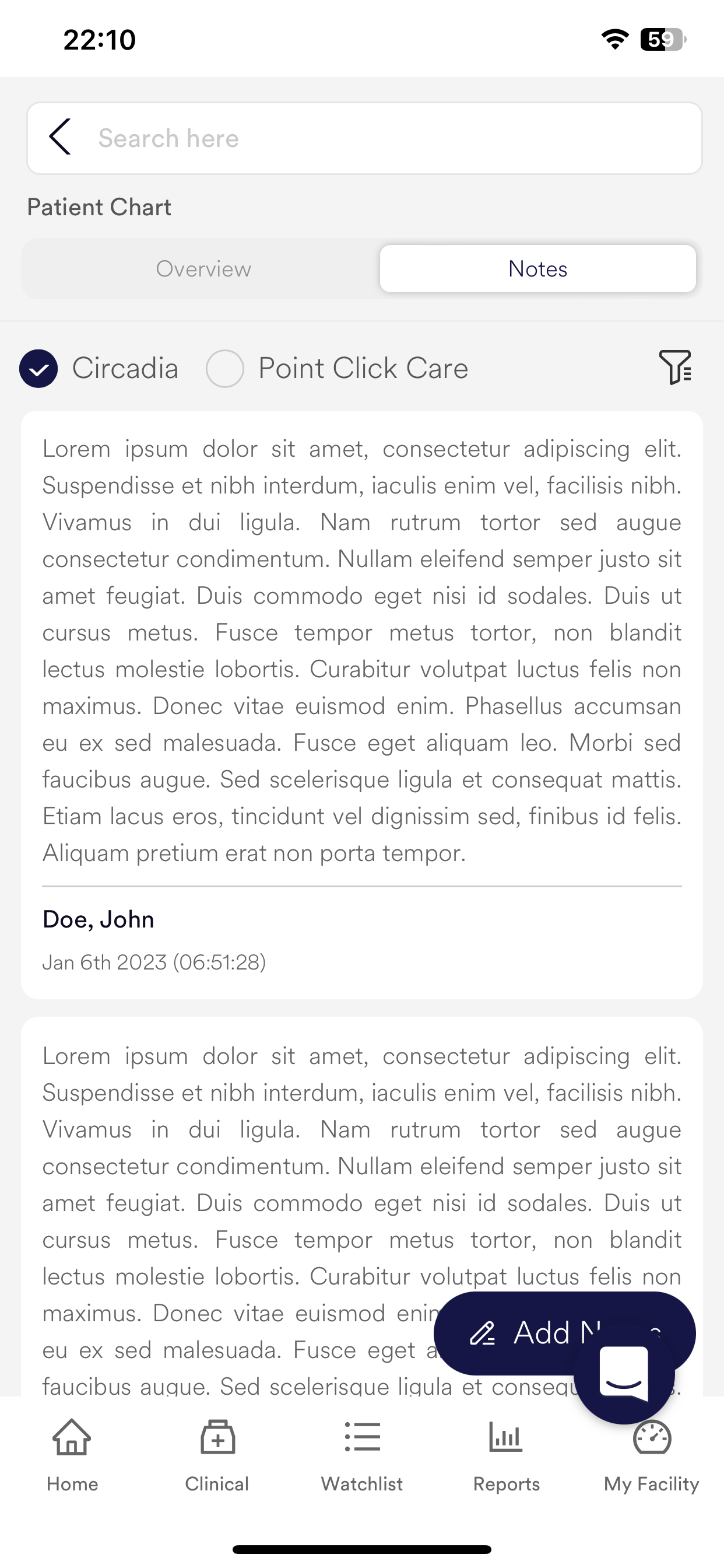Circadia CIP screenshot 5