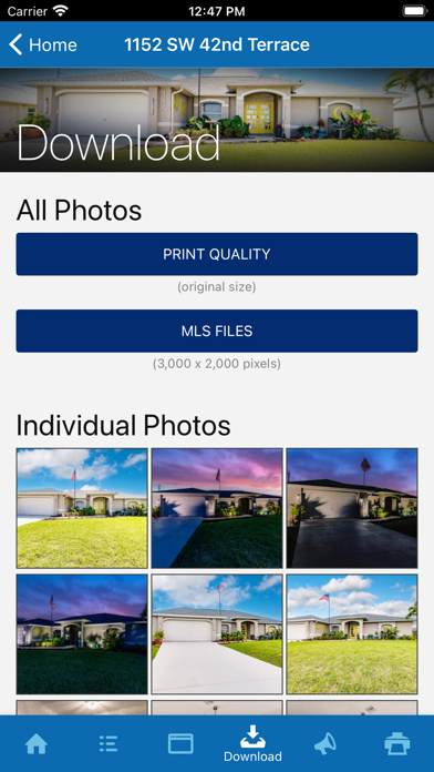Pinnacle Real Estate Marketing Screenshot