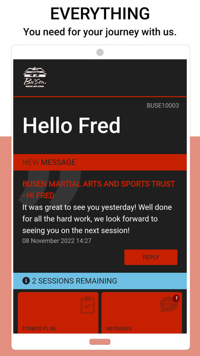 Busen Martial Arts And Sports Screenshot