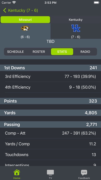 SEC Football Scores and Radio screenshot-4