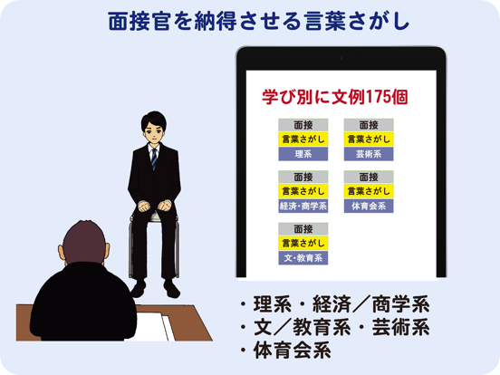 Screenshot #5 pour 就活男子のミカタ　金融系面接　(for iPad)