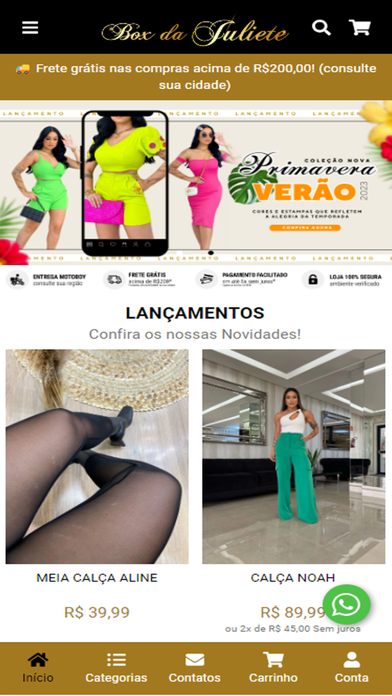 Loja Box da Juliete Screenshot