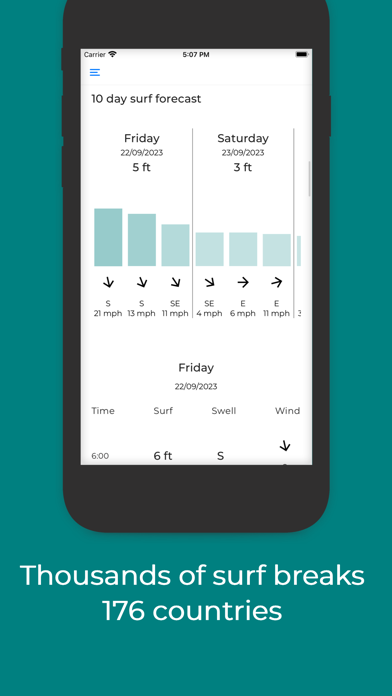 Wave Chicken Surf Forecast Screenshot