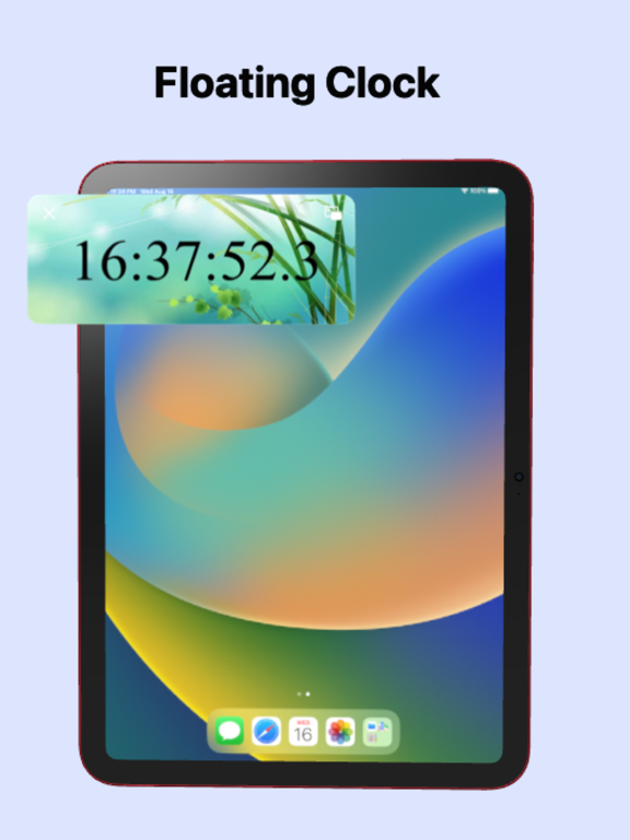 Floating Clock - ms level