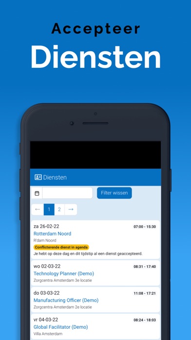 Screenshot #3 pour Adept Zorg Bemiddeling BV