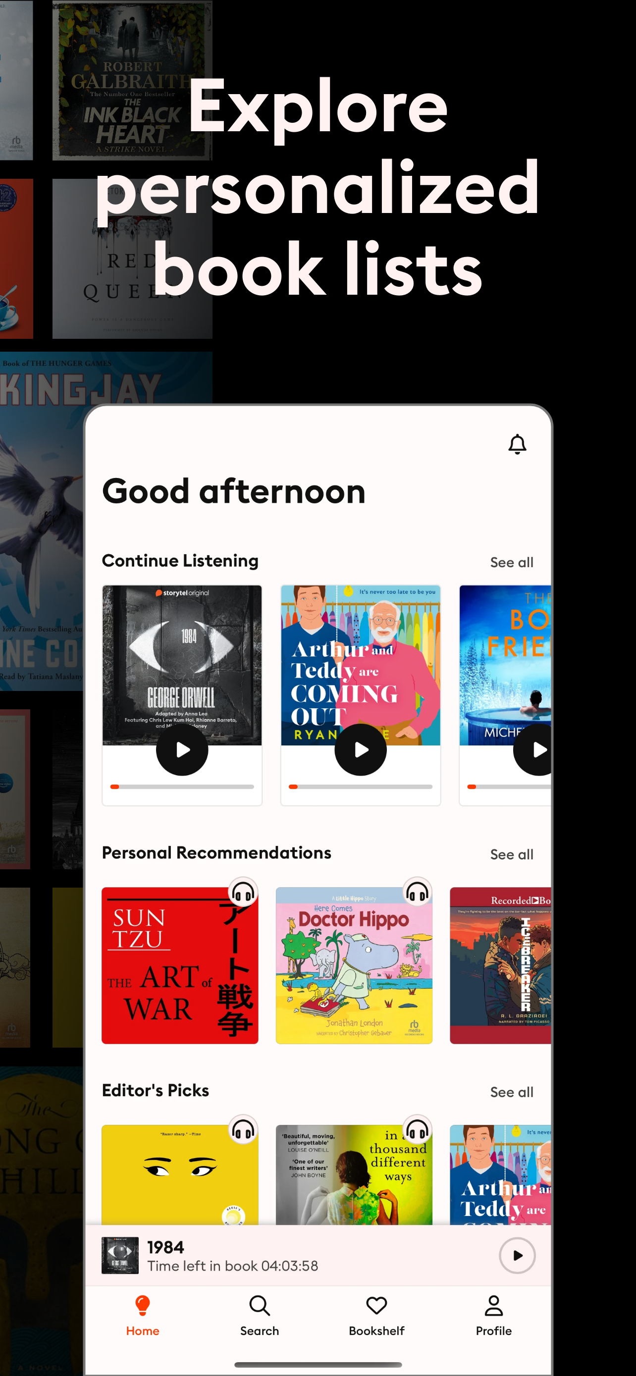 Storytel - Audiobooks Library
