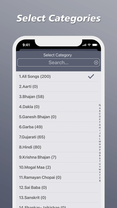 Song Lyrics Book Offline App Screenshot
