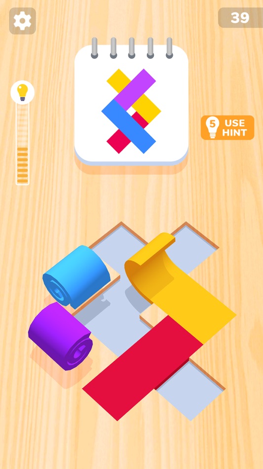 #1. Color Roll 3D: Puzzle Art Game (iOS) Bởi: AI Games FZ