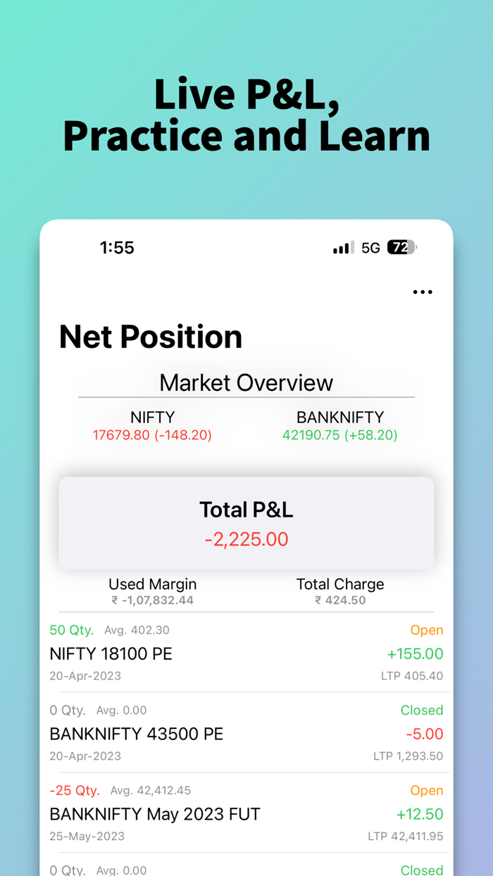 NIOTA  Virtual Option Trading
