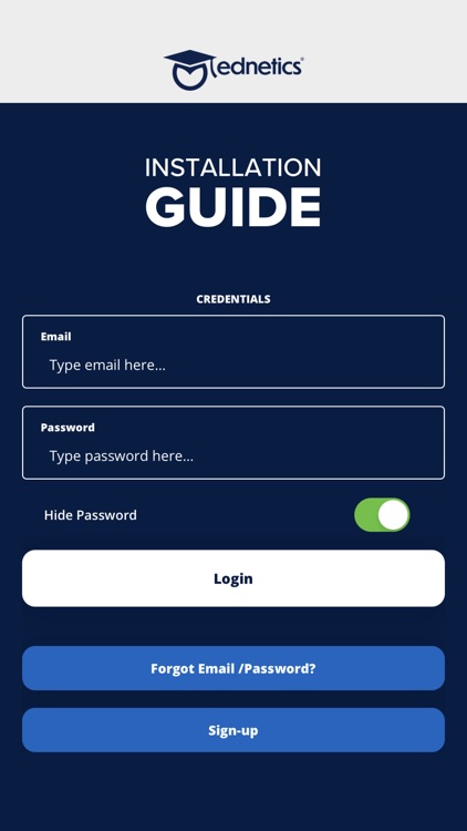 Ednetics Install Guide