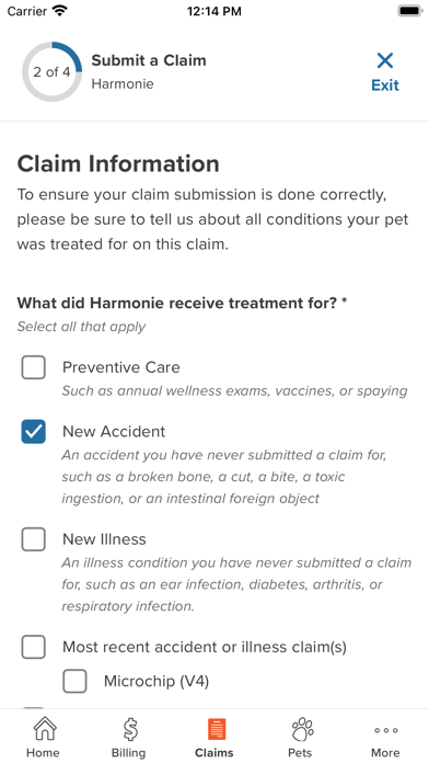 ASPCA Pet Health Insurance Screenshot