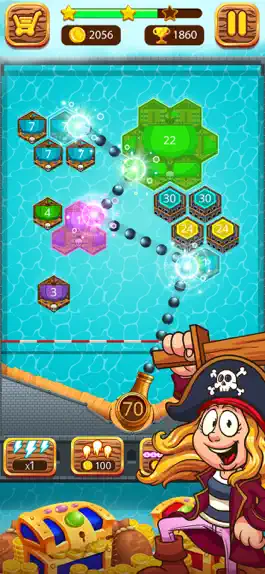 Game screenshot Pirate's cannon: a mega battle apk