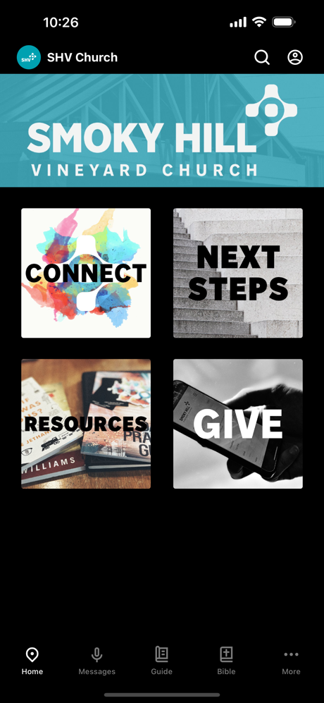 SHV Church App screenshot 1