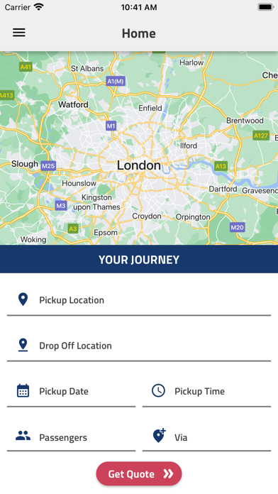 BA Transfer Screenshot