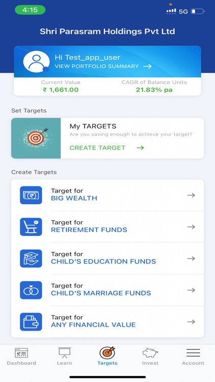PARASRAM MUTUAL FUND screenshot-3