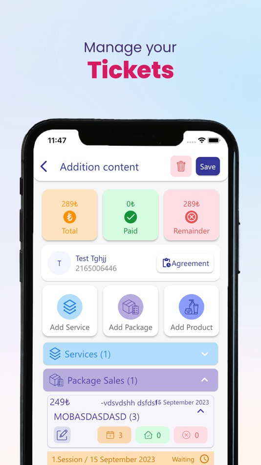 #5. Salon Management:SchedulingApp (iOS) Podle: VATAN SOFTWARE