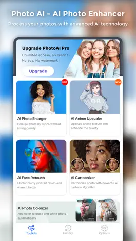 Game screenshot PhotoAI - AI Photo Enhancer mod apk