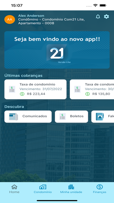 Norsem Condomínios Screenshot