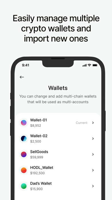 YomiWallet Screenshot