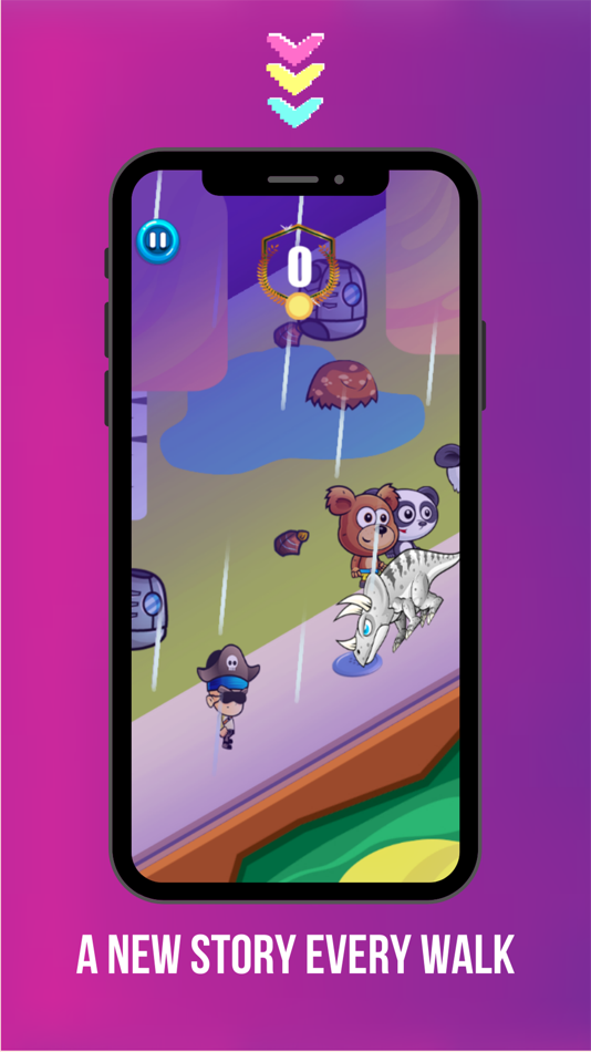 #3. Inappropriate Endless Walking (iOS) 由: Prathed Sangwongvanit