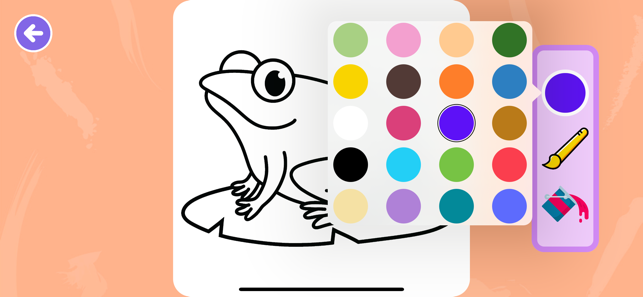 ‎Colouring and drawing for kids Screenshot