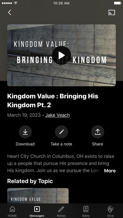 Heart City Church Columbus Screenshot